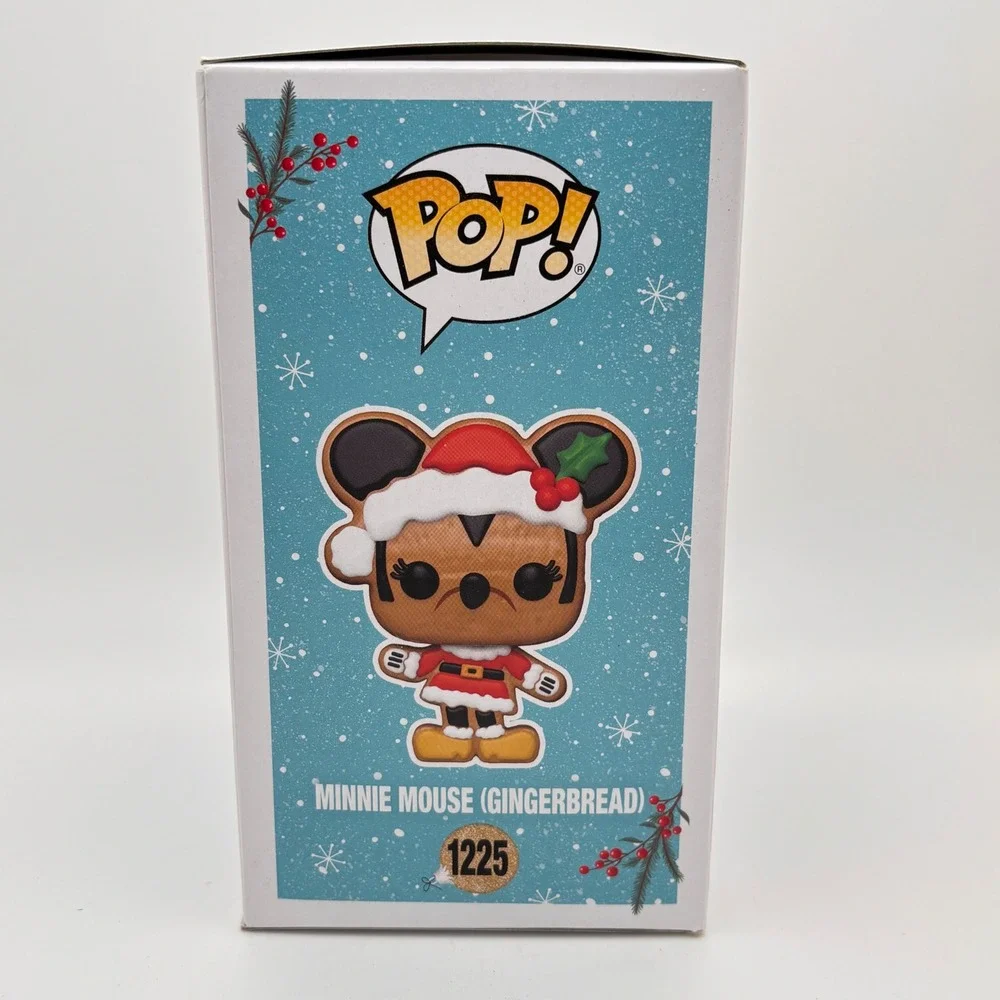 Funko Pop Disney Minnie Mouse Gingerbread 1225 Holiday Vinyl Figure New